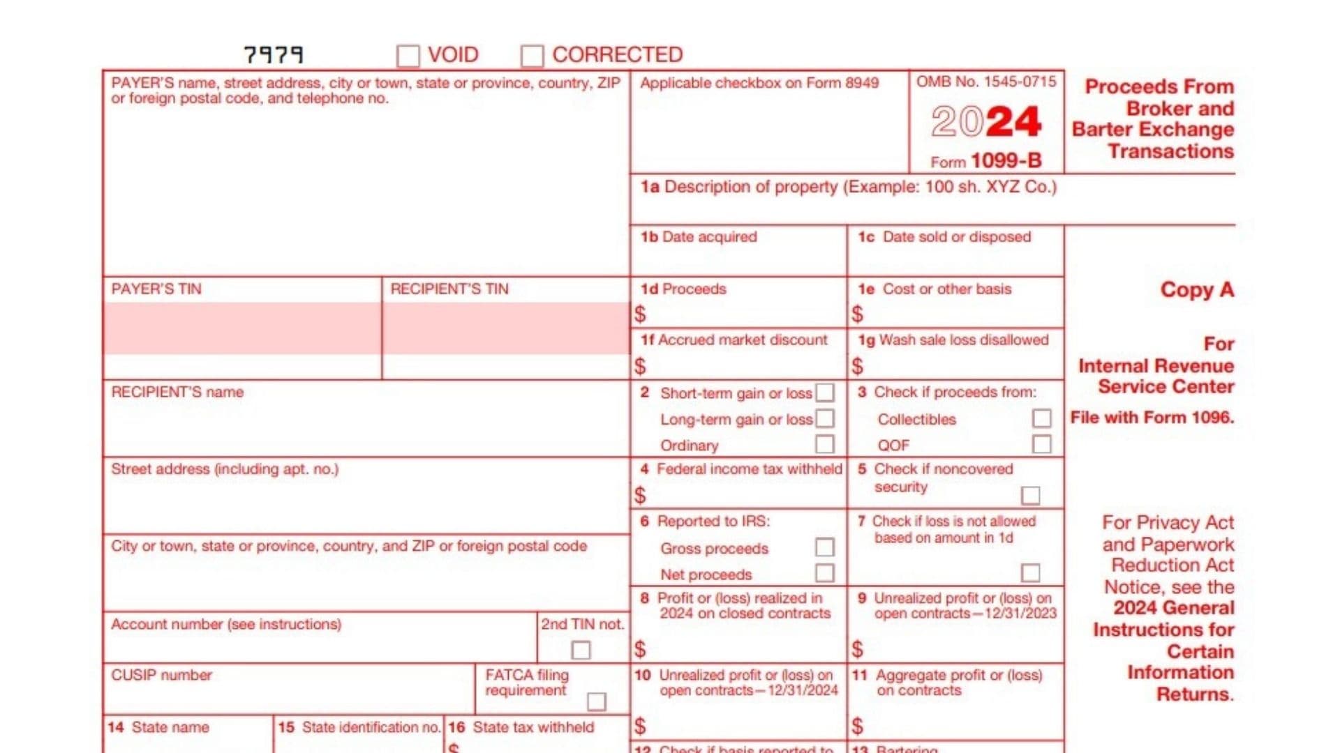 Form 1099-B