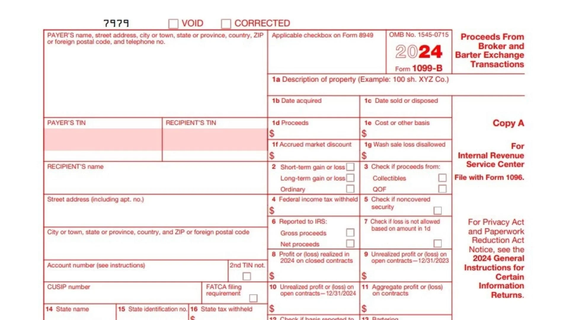Form 1099-B