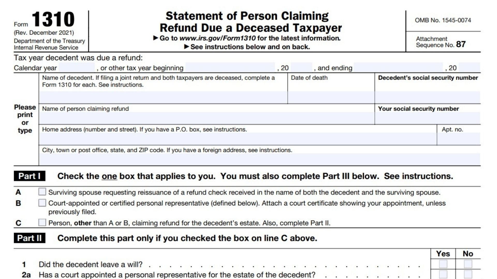 Form 1310