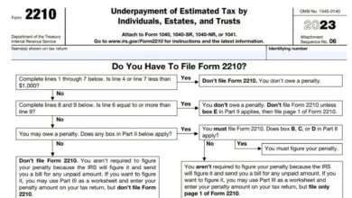Form 2210