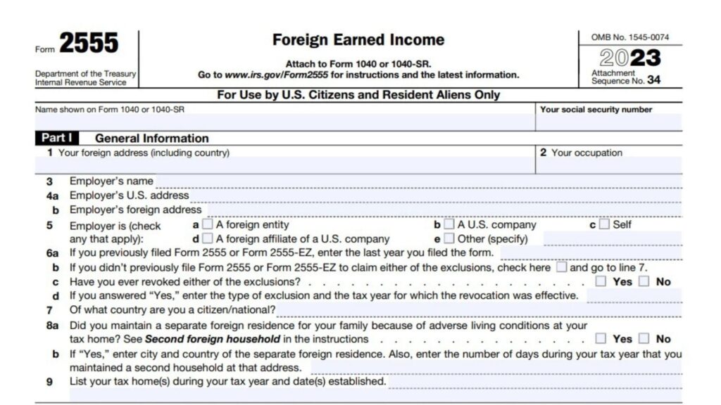 2555 tax form 2022