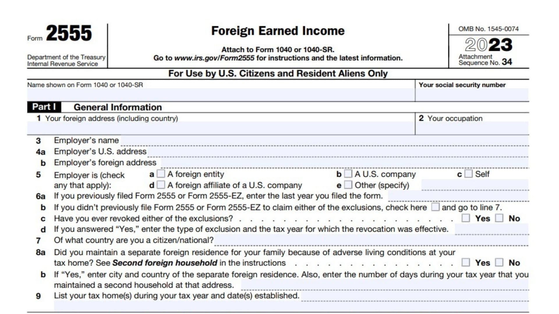 Form 2555