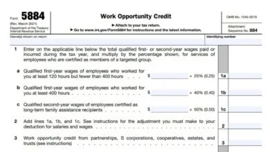 Form 5884 288 Form 5884