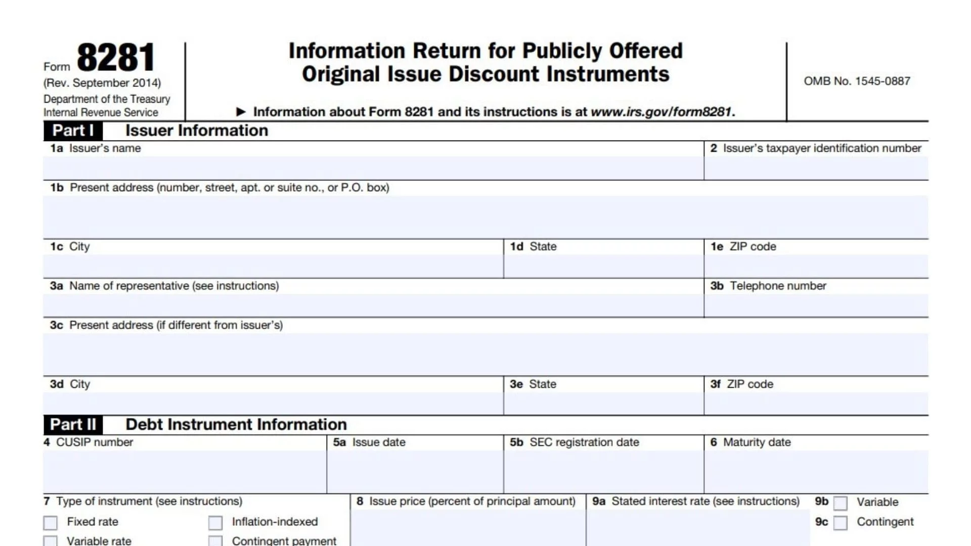Form 8281