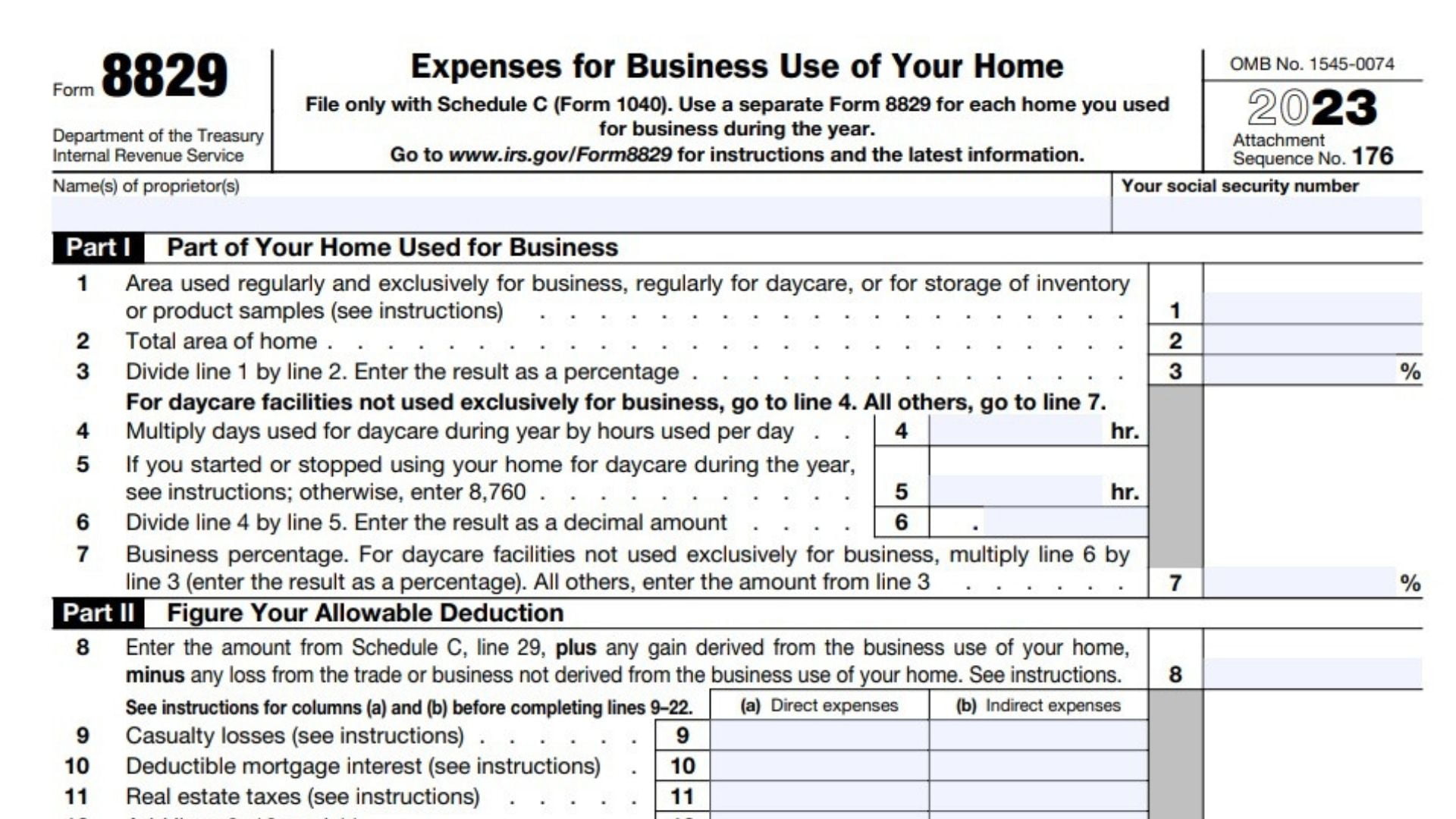 Form 8829