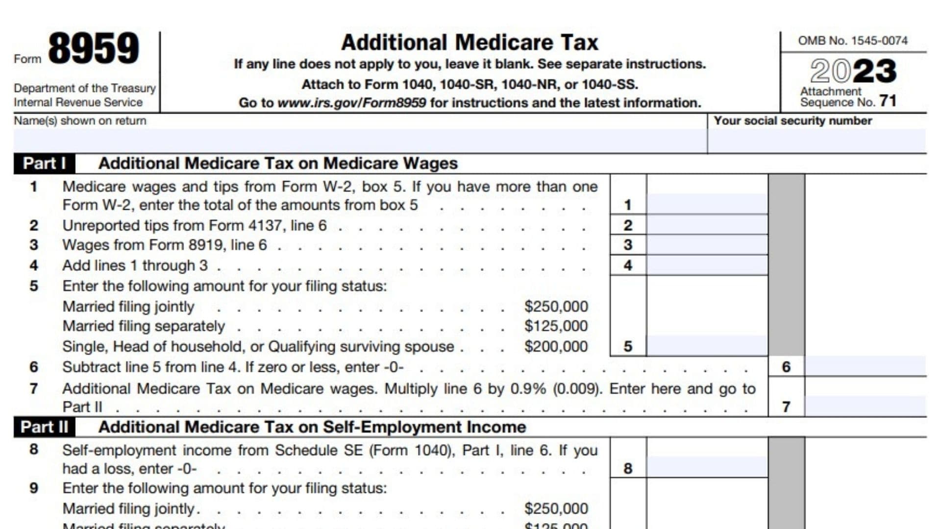 Form 8959