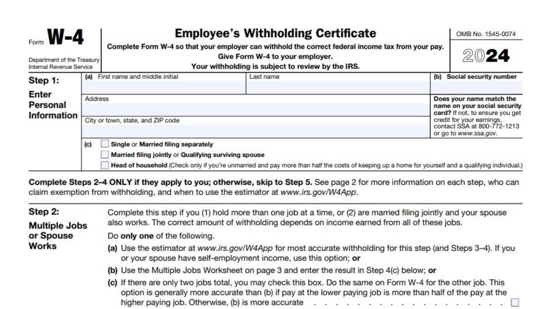 Form W-4