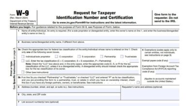 Form W-9
