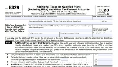 Form 5329 5 Form 5329