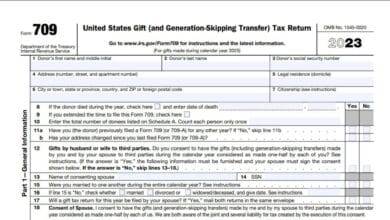 Form 709 132 Form 709