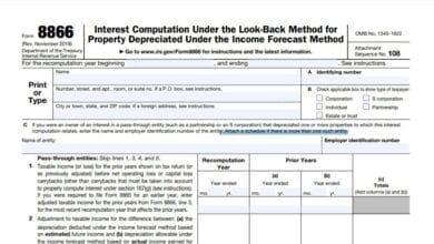 Form 8866 104 Form 8866
