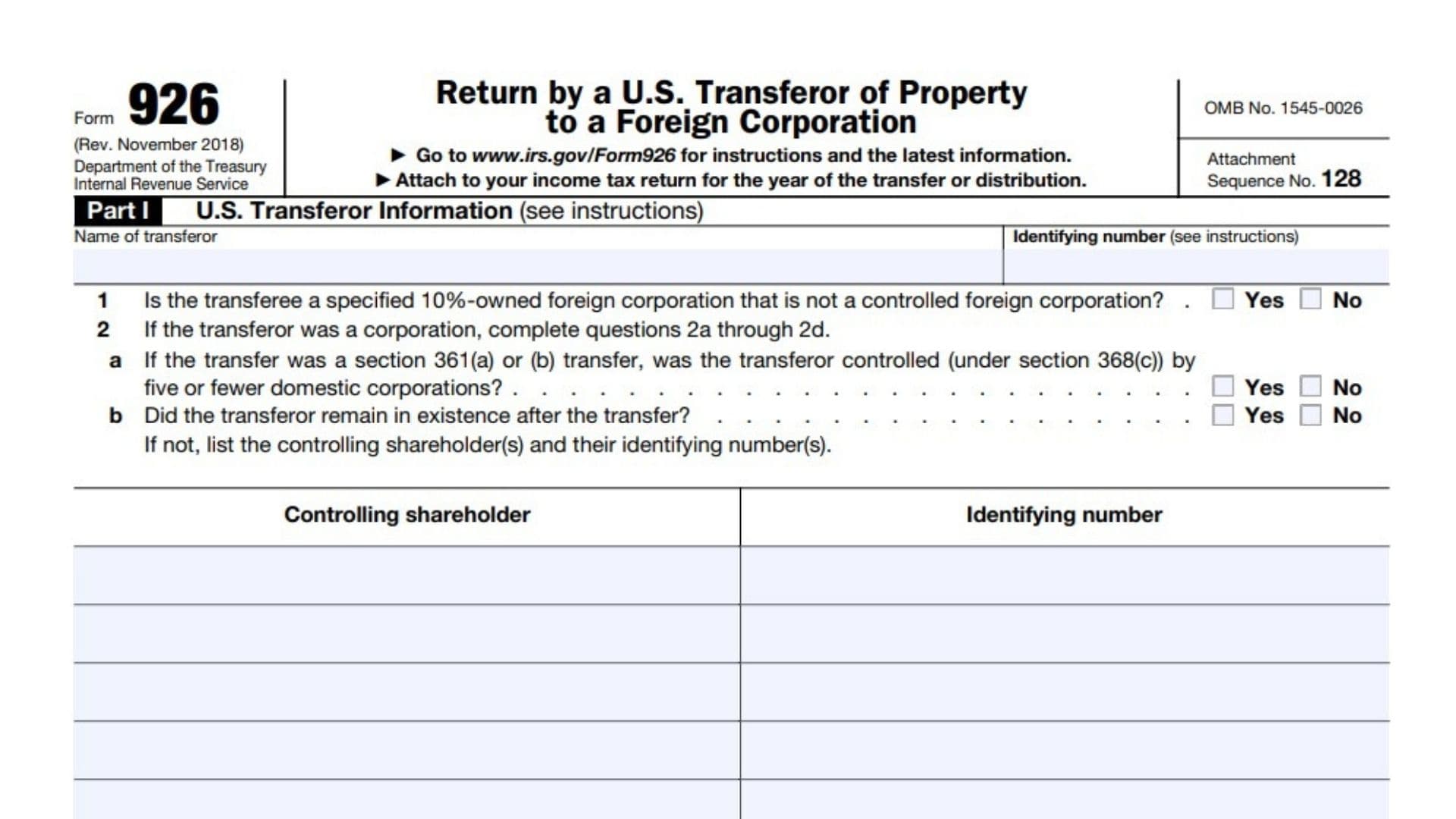 Form 926