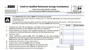 Form 8880 Instructions 2024 - 2025