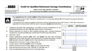 Form 8880 Instructions 2024 - 2025