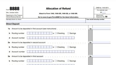 Form 8888 81 Form 8888