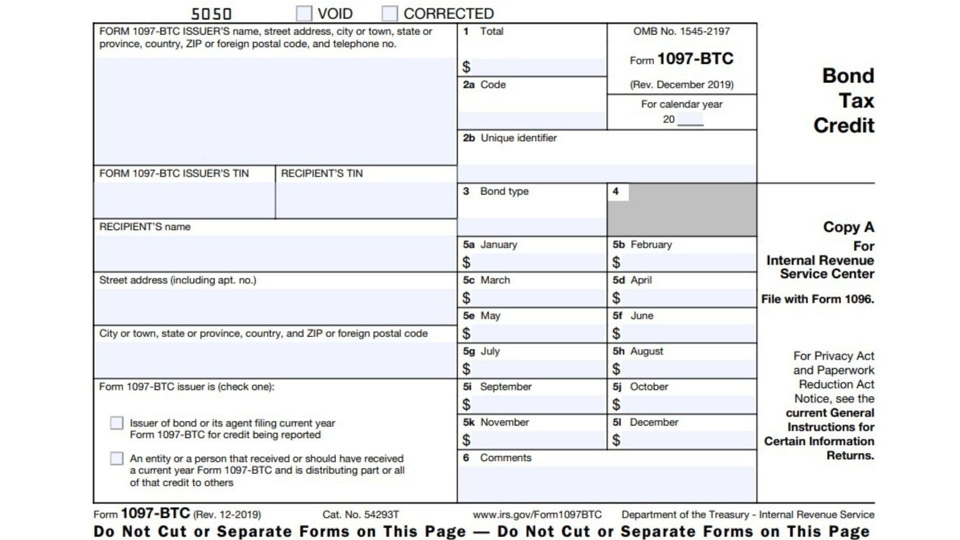 Form 1097-BTC