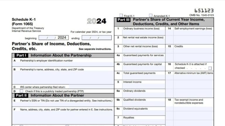 form 1065 sch k 3 instructions