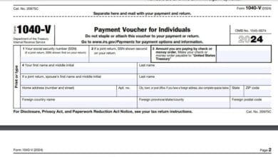Form 1040-V 65 Form 1040-V