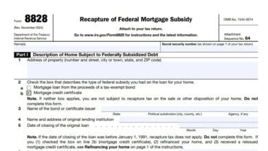 Form 8828 61 Form 8828