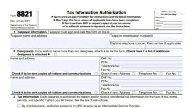 Form 8821 208 Form 8821