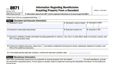 Form 8971 198 Form 8971
