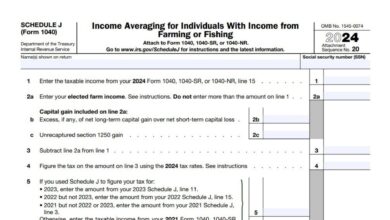 Schedule J (Form 1040)