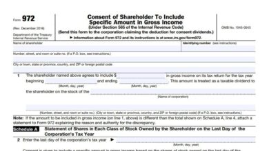Form 972 45 Form 972