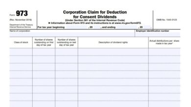 Form 973 15 Form 973