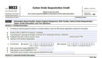Form 8933