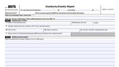 Form 8975 5 Form 8975