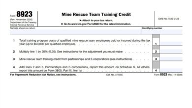 Form 8923