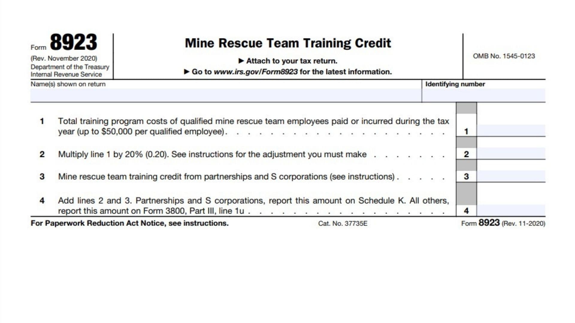 Form 8923 1 Form 8923