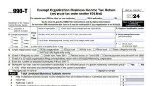 Form 990-T Instructions 2025 - 2026