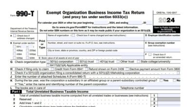 Form 990-T 1 Form 990-T