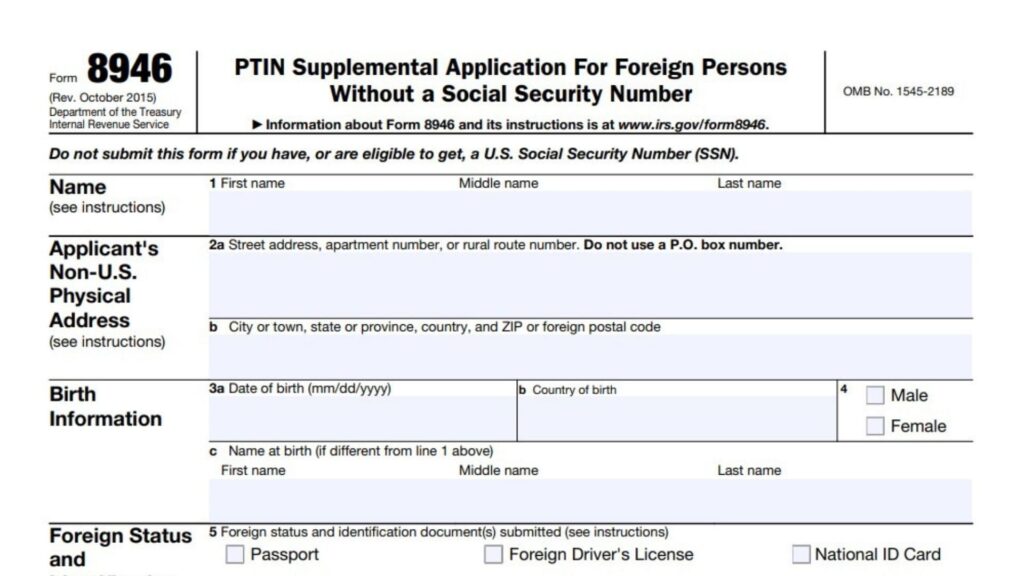 Form 8946 Instructions 2025 - 2026