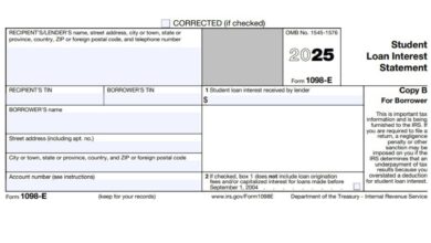 Form 1098-E 161 Form 1098-E