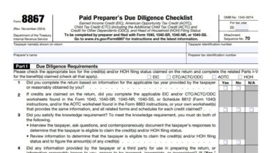 Form 8867