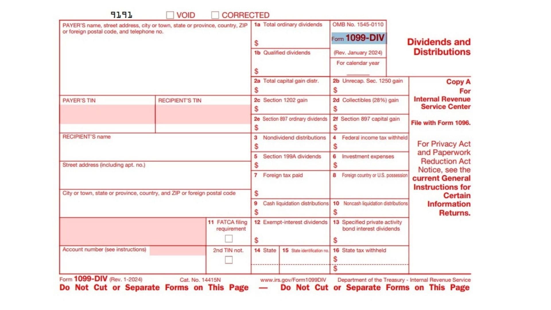 Form 1099-DIV