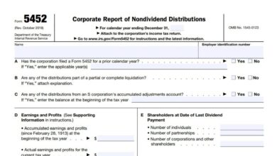 Form 5452 9 Form 5452