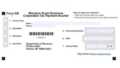 Montana Form SB 268 Montana Form SB