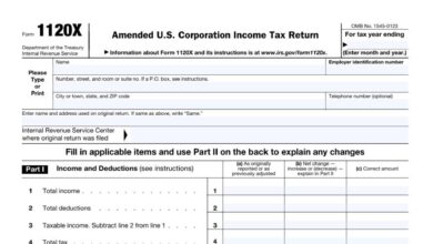 Form 1120-X 3 Form 1120-X