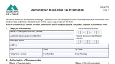 Montana Authorization to Disclose Tax Information Form 160 Montana Authorization to Disclose Tax Information Form