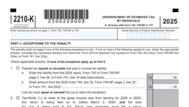 Kentucky Form 2210-K 1 Kentucky Form 2210-K
