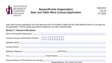 Montana Form NON-BTW