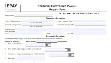 Kentucky Form EPAY