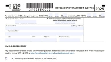 Kentucky Form 720 DS ELECT