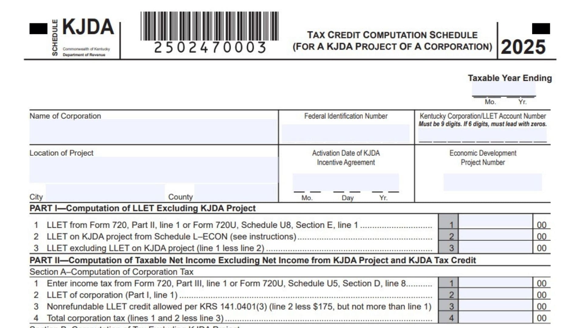 Kentucky PKG KJDA 1 Kentucky PKG KJDA