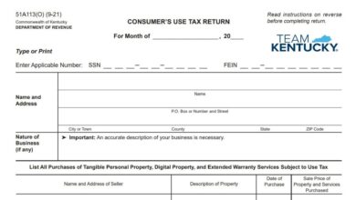 Kentucky Consumer’s Use Tax Return