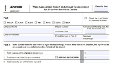Kentucky Form 42A90