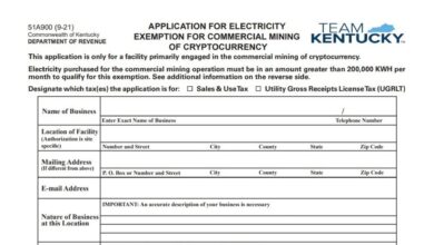 Kentucky Form 51A900